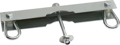 Produktbild von Schaukelhaken für Doppelsitzschaukel Sicherheitshaken mit 2 Karabiner für Kantholz