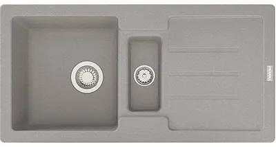 Produktbild von Franke Smart Strata Einbauspüle Fragranitspüle STG 651-86 Steingrau Handbedienung  ab 60 cm 114.0338.326 - inkl.