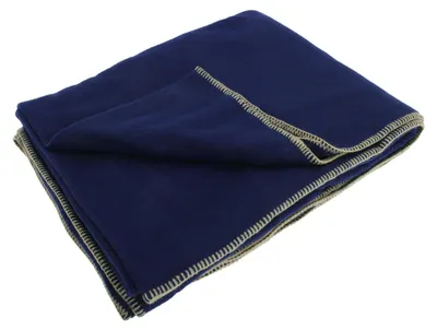 Image de Couverture polaire Result Outdoor, couleur unie, 330 g/m² FK668 (taille unique) (bleu marine)