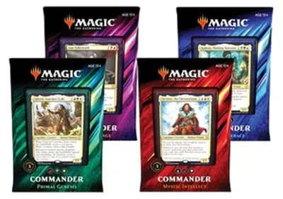 Immagine prodotto di Set di mazzi Magic: The Gathering Commander 2019