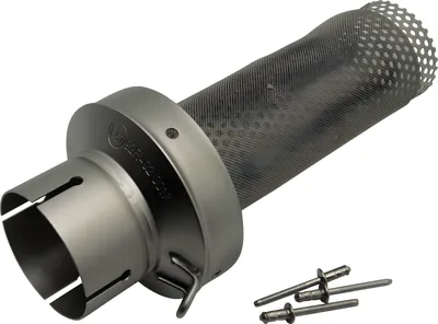 Produktbild von Endschalldämpfer LeoVince Auspuff-Ersatzteil, Edelstahl, Ø 54,5mm 173mm, rechts für LV-10