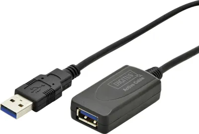 Image de ASSMANN - Câble d'extension USB - USB type A (F) à USB type A (M) - USB 3.0 - 5 m - actif