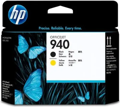 Immagine prodotto di HP 940 - C4900A - Testina di stampa / Nero + Giallo