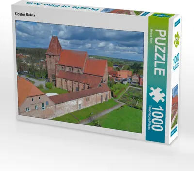 Produktbild von CALVENDO Puzzle Kloster Rehna | 1000 Teile Lege-Größe 64x48cm Foto-Puzzle für glückliche Stunden