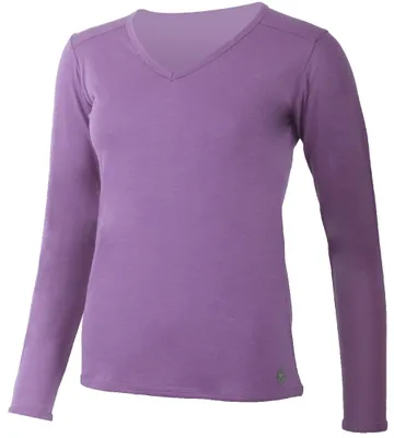 Produktbild von EVA ist ein Damen Merino-Langarmshirt.