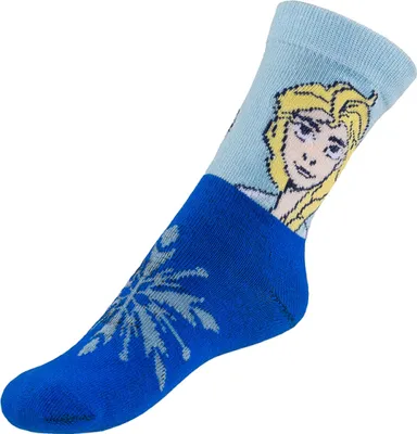 Zdjęcie produktu dla Skarpety dziecięce Frozen 2 - 27-30 - Niebieskie, jasnoniebieskie