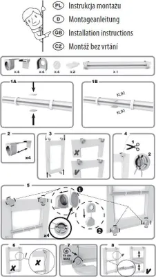 Obrázok produktu pre TERMO VOŠTINOVÉ PLISOVANÉ ŽALÚZIE 100% ZABLOKOVANIE PLISOVANÉ ŽALÚZIE
(Biela PM01, 40x150 cm)