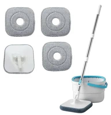 Produktbild von JKGS436d23 Rotationsmopp mit 2-Kammer-Eimer und 4 Bezügen