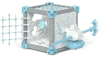 Productafbeelding van Figuurtje IJzige Leeuw met BattleCave en Boemerang, Schleich Eldrador Creatures 42766