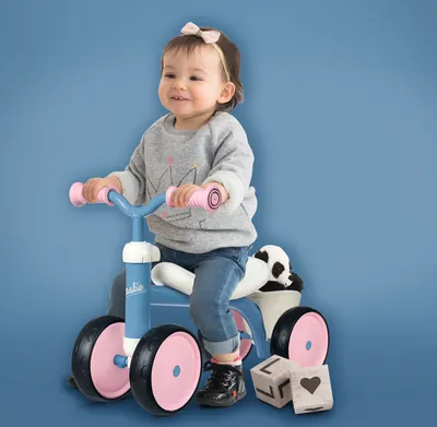 Produktbild von Smoby Rookie Rutscherfahrzeug Pastell