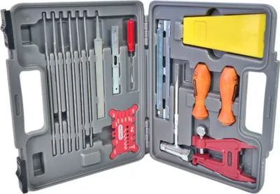 Produktbild von Oregon Schärfwerkzeug Set 4 - 5,5 mm 16 tlg. im Koffer ( 601981 ) für Kettensägen