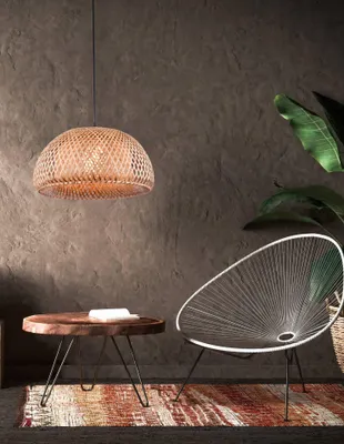 Obrázek produktu pro Nova Luce SCARLET závěsné svítidlo E27 béžová 120x39cm stmívatelné 9142498