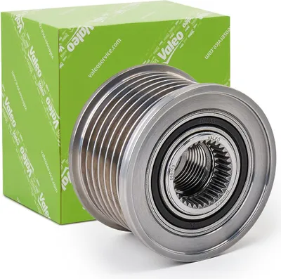 Produktbild von VALEO Generatorfreilauf Riemenscheibe Lichtmaschine für NISSAN Qashqai / Qashqai +2 I (J10, NJ10) Ø53,3mm