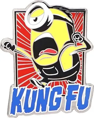 Obrázok produktu pre Minion More Than a Minion Ansteck-Pin Kung fu Stuart