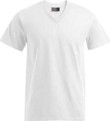 Immagine prodotto di Promodoro 3025 | Maglietta da uomo premium con scollo a V - Colore: Bianco - Taglia: 5XL