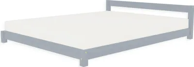 Produktbild von Skandinavisches Doppelbett aus Holz COMFY 180 x 200