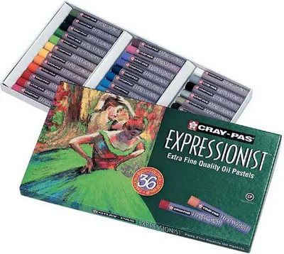 Productafbeelding van OLAK pastelkrijtjes SAKURA Expressionist, 36 stuks