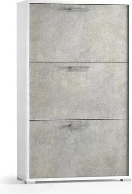 Produktbild von Platzsparender Design-Schuhschrank mit Betontüren