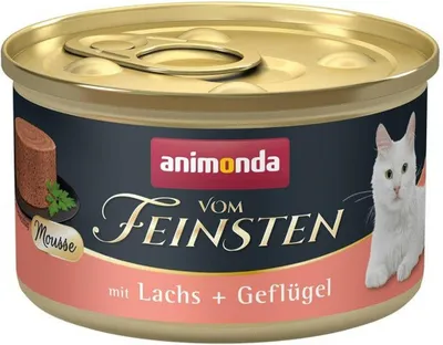 Image de Animonda Vom Feinsten Adult avec saumon & volaille 85gx12