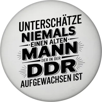 Produktbild von DDR Nostalgie Spruch Magnet für Ossis