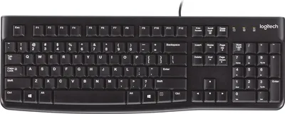 Zdjęcie produktu dla Logitech K120 - Tastatur - USB - Layout für Großbritannien (920-002524)