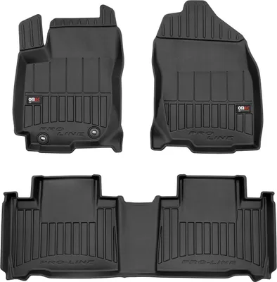Zdjęcie produktu dla 2015-2018 Toyota RAV4 dywaniki podłogowe TPE czarne 4 szt