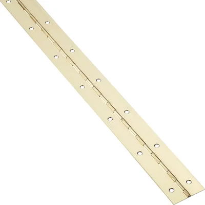 Produktbild von Stangenscharnier 1000 x 40 x 1,0 mm Messingoptik Türband Klavierband Bandscharnier von SOTECH