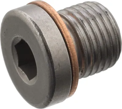 Produktbild von FEBI BILSTEIN Verschlussschraube 101020 für VW Golf VII Schrägheck (5G1, BQ1, BE1, BE2) 13mm Stahl 14mm 0,008kg