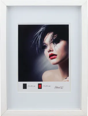 Produktbild von Home Deco Objektrahmen Wanddeko Collage Poster Bilderrahmen Shirt Trikot Foto Rahmen - Farbe: Weiß | Format: 30x40