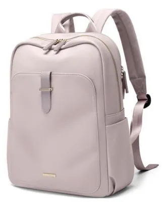 Productafbeelding van Laptoprugzak 14 inch, waterdicht, elegant, voor dames en heren, rugzak voor dagelijks gebruik, reistas, grijs