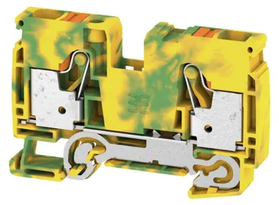 Immagine prodotto di 25 pezzi Morsetto per conduttore di protezione - Morsetto di messa a terra 1-p 10 mm A2C 10 PE