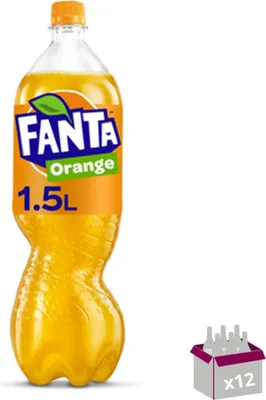 Image de Fanta Orange - 12 x 1.5 L