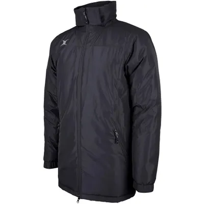 Image de Veste de rugby Gilbert Pro All Weather, noire, taille M, veste de sport imperméable