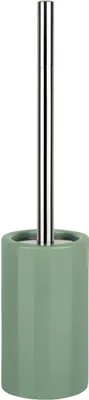Produktbild von Spirella "Tube" WC Bürste Toilettenbürste Klobürste WC Garnitur aus Porzellan Moosgrün