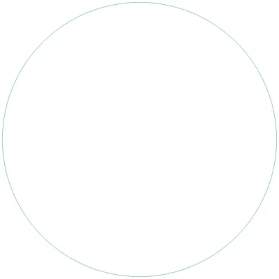 Produktbild von Wallario Premium Glasbild, freischwebende Optik, kräftige Farben, rund 50cm Durchmesser, Motiv Weiß