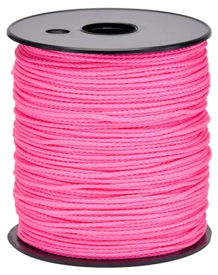 Imagen del producto de Cuerda trenzada de polipropileno (PP), color rosa, diámetro 2 mm, longitud 200 metros