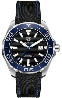 Zdjęcie produktu dla Zegarek męski Tag Heuer Aquaracer, czarny, model WAY201C.FC6395