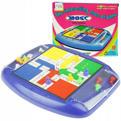 Obrázek produktu pro Desková hra Pachisi Rodinná Strategická pro 2-4 hráče