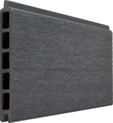 Produktbild von Fiberdeck BOSTON WPC Premium fence board Dark Grey  21x160x1780 mm