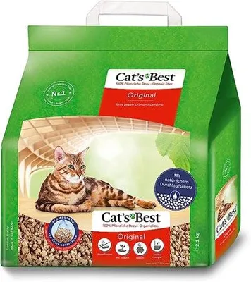Image de Cat's Best Oko Plus Granulés - Litière pour chat