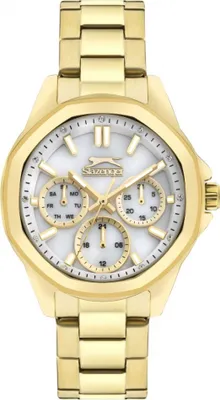 Produktbild von Damenarmbanduhr SLAZENGER SL.09.2290.4.08 in Gold Fashion als Geschenk
