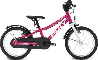Produktbild von Puky CYKE 16-1, Stadtrad, Kinder, Unisex, Anfällig, Aluminium, Beere, Weiß