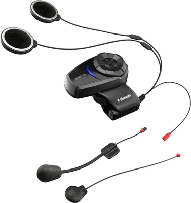 Obrázok produktu pre Sena 10S, 4 kanály/kanálov, 1600 m, A2DP, AVRCP, HFP, HSP, Micro-USB, -10 - 55 °C, Čierna