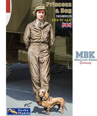 Produktbild von Gecko Models 16GM0020 Princess & Dog