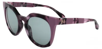 Produktbild von Carolina Herrera N.y. SHN595 Camouflage mimetic pink green 50/22/135 Damen Sonnenbrillen