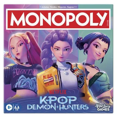 Produktbild von Gesellschaftsspiel Monopoly KPop Demon Hunters, mehrfarbig, Artikelnummer G4601101