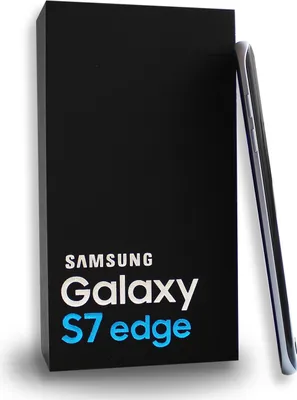Produktbild von Samsung Galaxy S7 Edge SM-G935F Smartphone - VARIANTE, Farbe:Schwarz, Speicherkapazität:32 GB