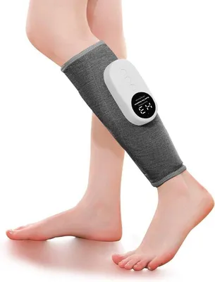 Productafbeelding van Draadloze voetmassageapparaat met luchtdruk - Instelbare intensiteitsniveaus - Verlichting van voet- en rugpijn