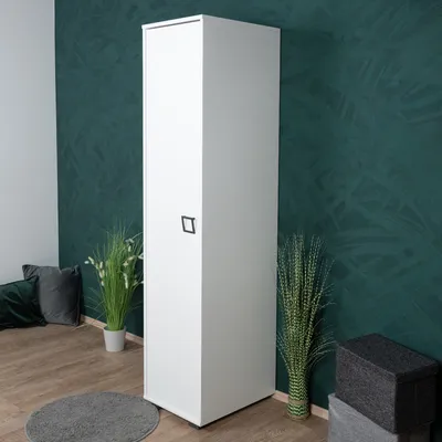 Produktbild von Kleiderschrank, Breite: 44 cm, Farbe: Weiß