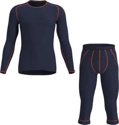 Produktbild von LÖFFLER Transtex Warm Herren-Unterwäsche-Set mit 3/4 Pants und Langarmshirt blau 52
